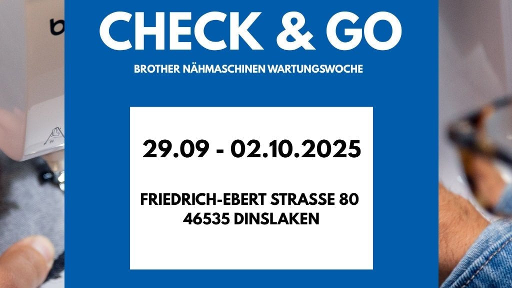 Blitzschnelle Brother Nähmaschinen-Wartung – nur 45 € (29.09.–02.10.2025) - Nähmaschinen SCHWAAK