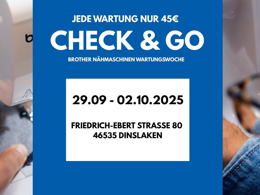 Blitzschnelle Brother Nähmaschinen-Wartung – nur 45 € (29.09.–02.10.2025) - Nähmaschinen SCHWAAK