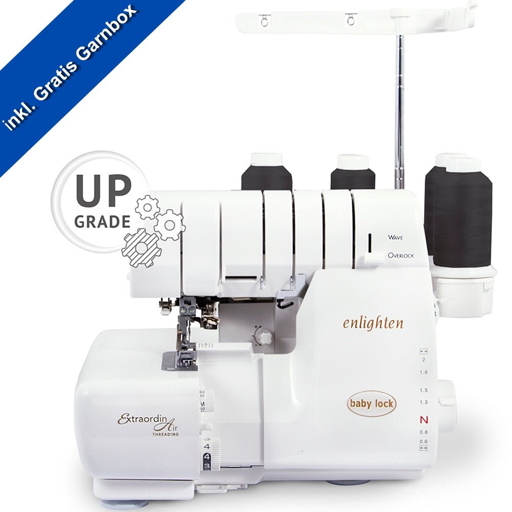 baby lock enlighten SE Overlock ink. GRATIS GARNBOX - Nähmaschinen SCHWAAK