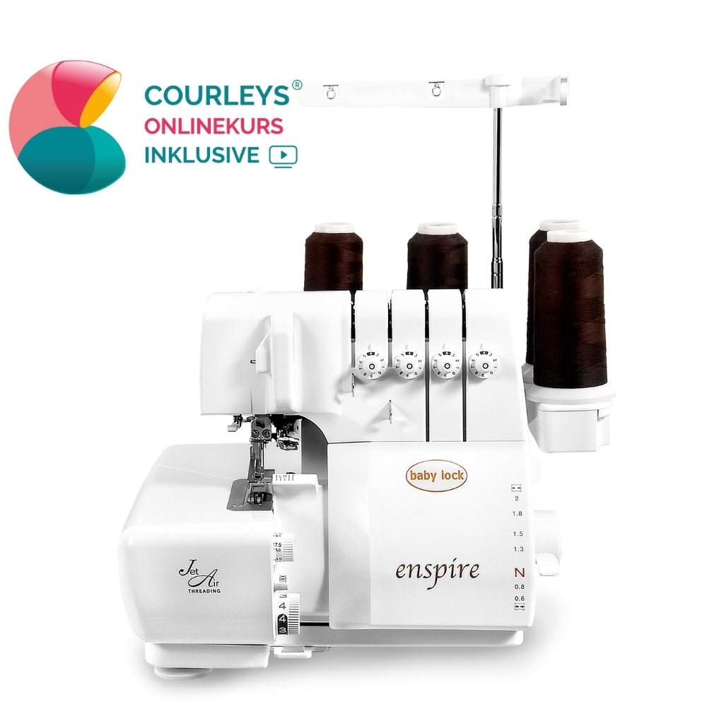baby lock enspire Overlock inkl. GRATIS baby lock Black & White Spezial - Nähmaschinen SCHWAAK