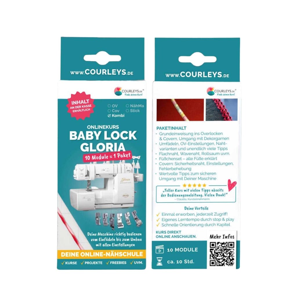 baby lock Gloria Kurspaket - Nähmaschinen SCHWAAK