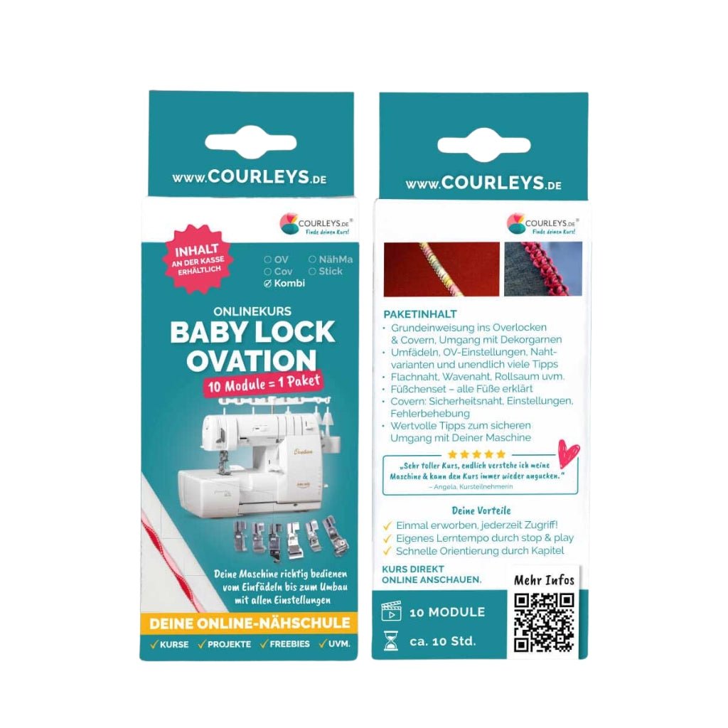 baby lock Ovation Kurspaket - Nähmaschinen SCHWAAK