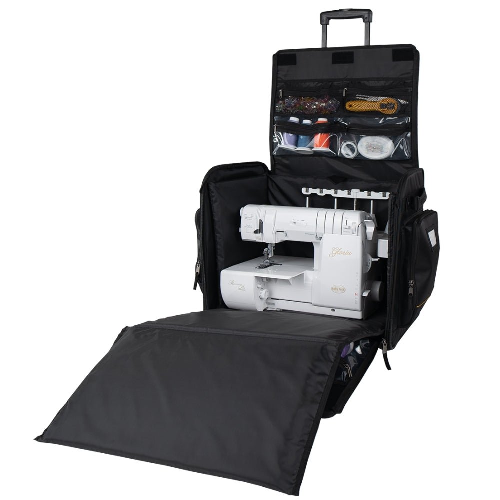 Baby Lock Overlock - Koffer/Trolley groß (Canvas / schwarz) - Nähmaschinen SCHWAAK