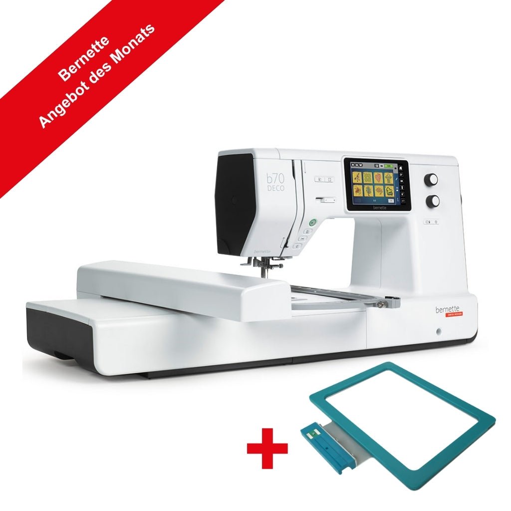 bernette b70 Deco mit Stickmodul - Nähmaschinen SCHWAAK