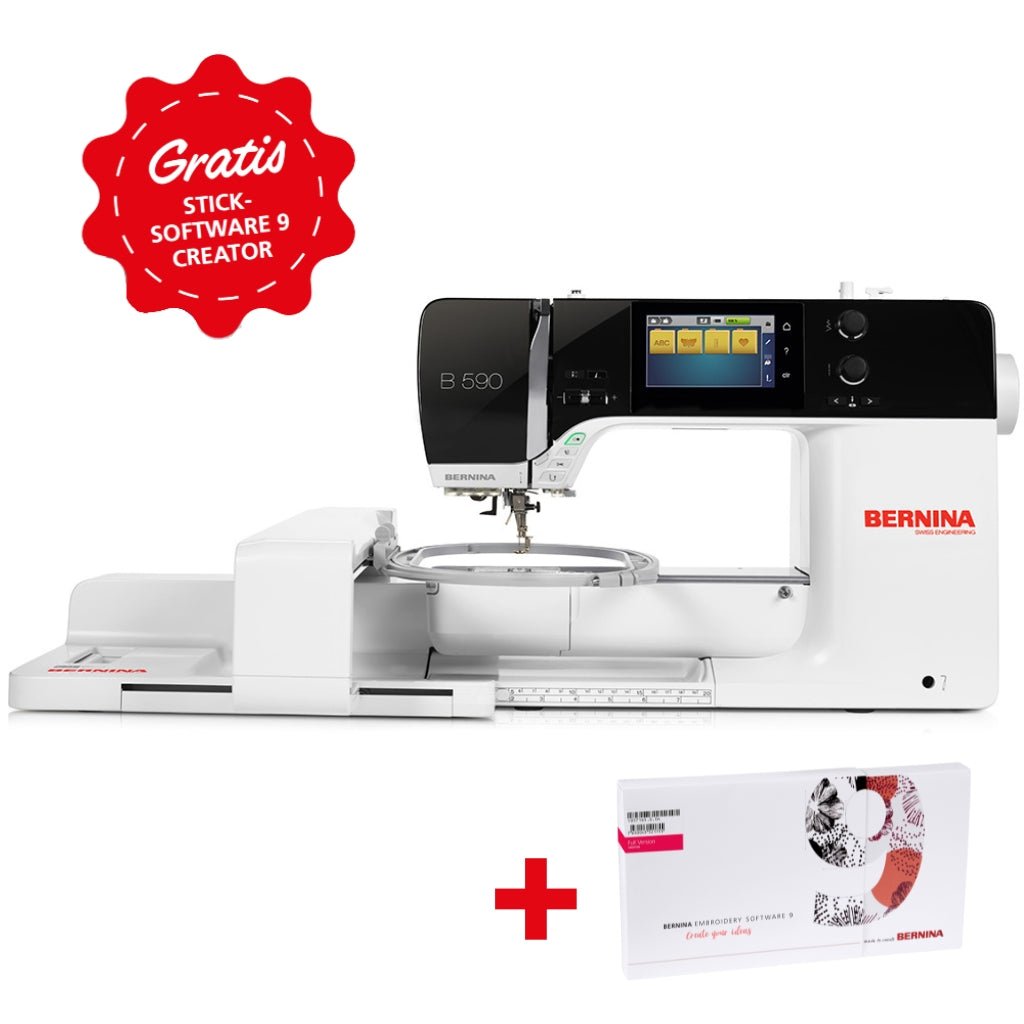 Bernina B 590 mit SDT Stickmodul - Nähmaschinen SCHWAAK