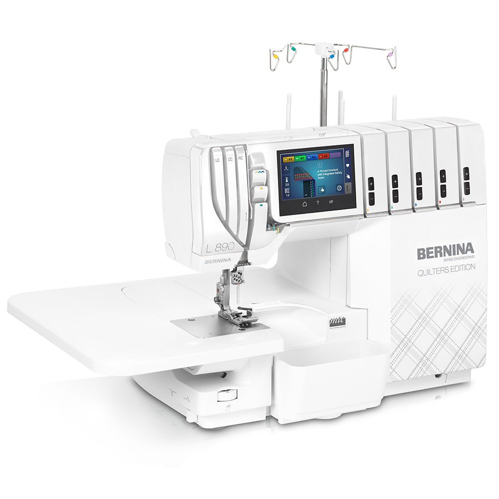 Bernina L 890 Over / - Coverlock QE Limited Edition - Nähmaschinen SCHWAAK