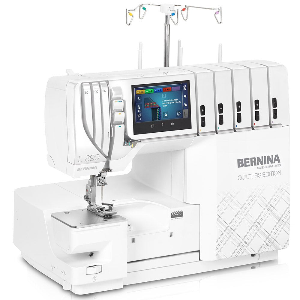 Bernina L 890 Over / - Coverlock QE Limited Edition - Nähmaschinen SCHWAAK