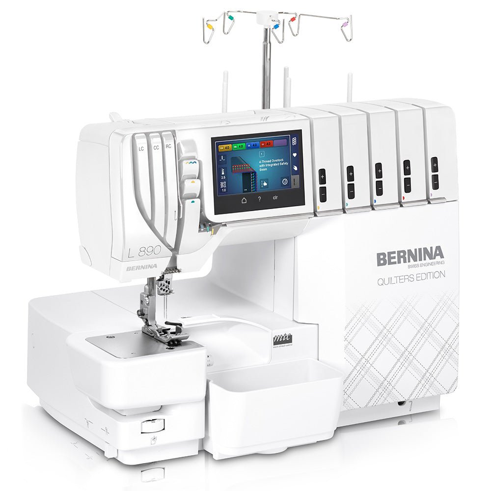 Bernina L 890 Over / - Coverlock QE Limited Edition - Nähmaschinen SCHWAAK