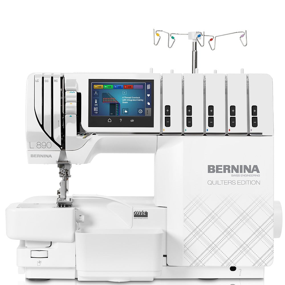 Bernina L 890 Over / - Coverlock QE Limited Edition - Nähmaschinen SCHWAAK