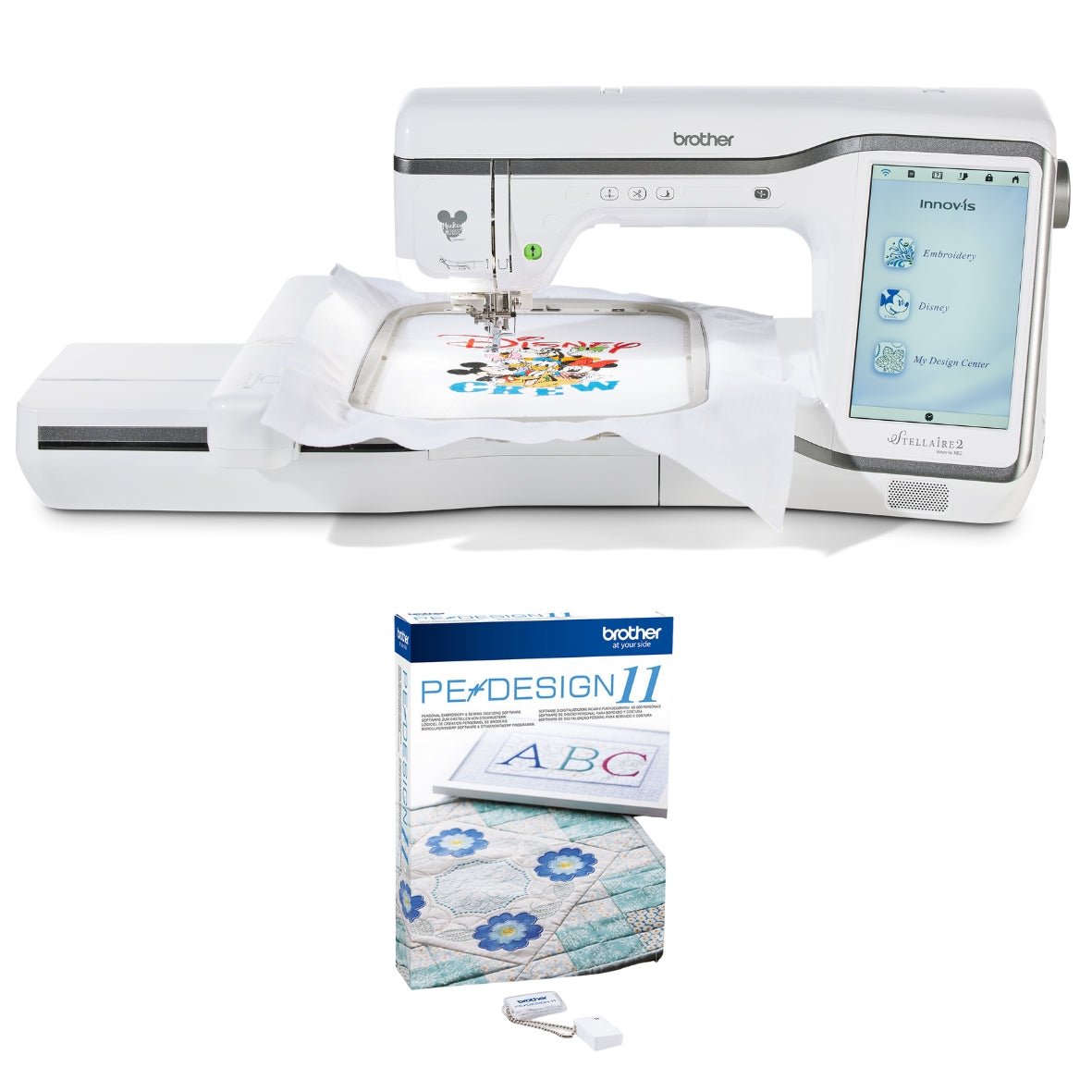 Brother Stellaire Innov - is XE2 inkl. PE - DESIGN 11 - Nähmaschinen SCHWAAK