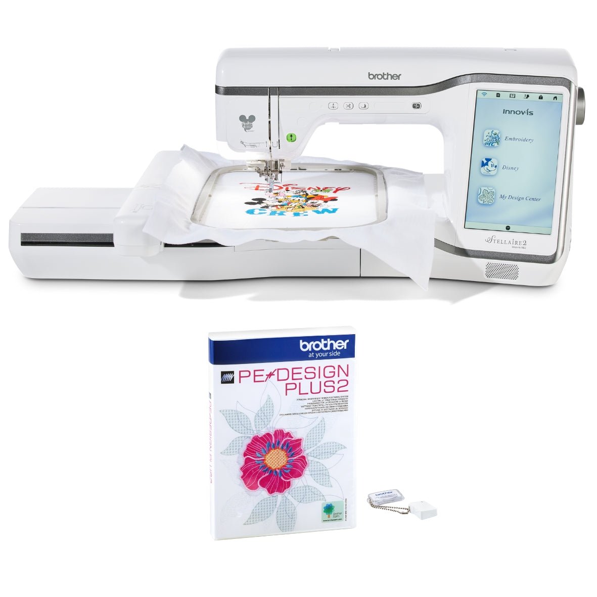 Brother Stellaire Innov - is XE2 inkl. PE DESIGN PLUS 2 - Nähmaschinen SCHWAAK