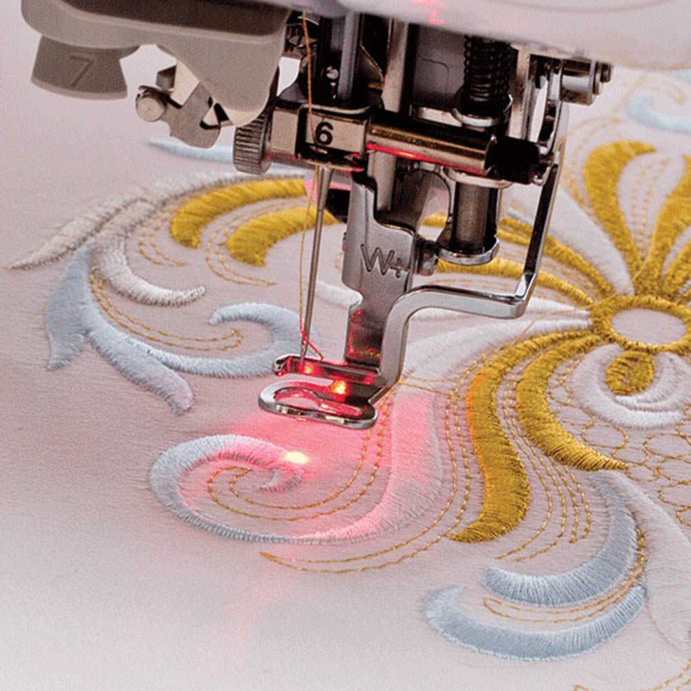 Brother Stickfuß mit LED - Pointer FLED1 - Nähmaschinen SCHWAAK