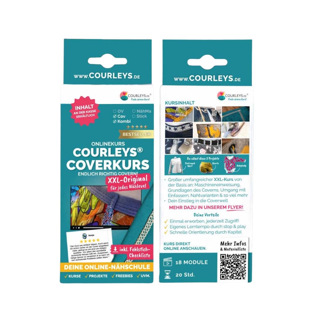 Courleys Coverkurs XXL - Nähmaschinen SCHWAAK