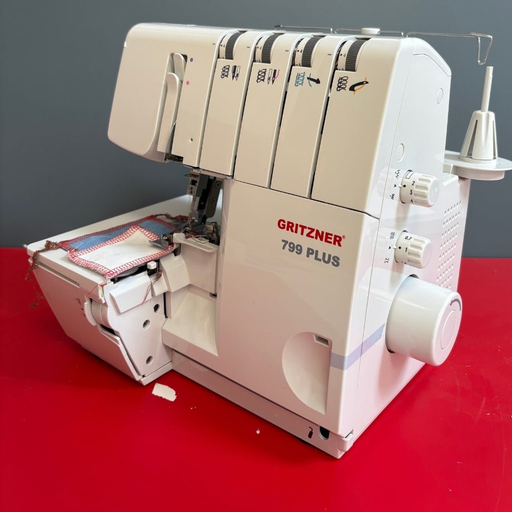 Gritzner 799 PLUS Overlock Versandrückläufer - Nähmaschinen Schwaak GmbH