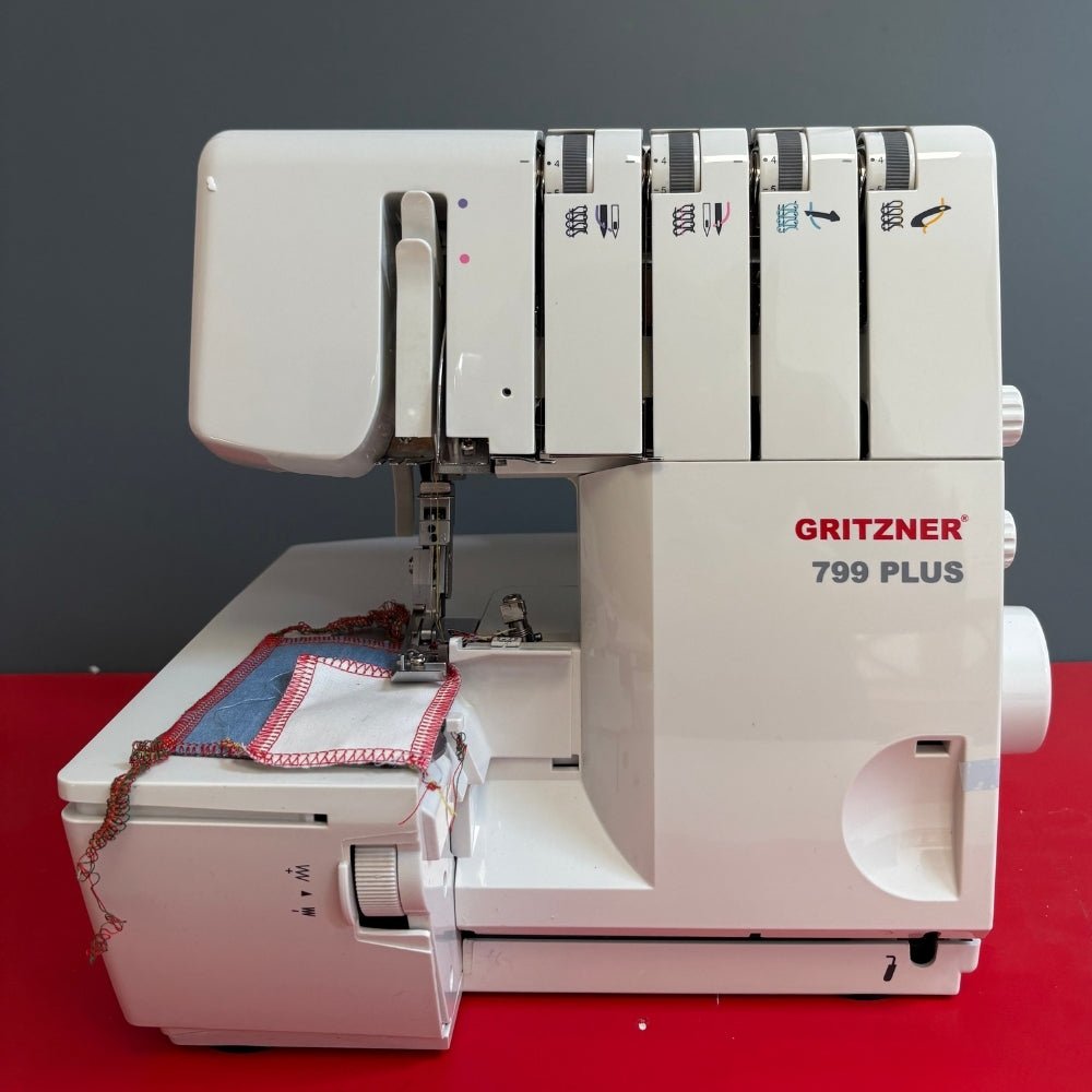 Gritzner 799 PLUS Overlock Versandrückläufer - Nähmaschinen Schwaak GmbH