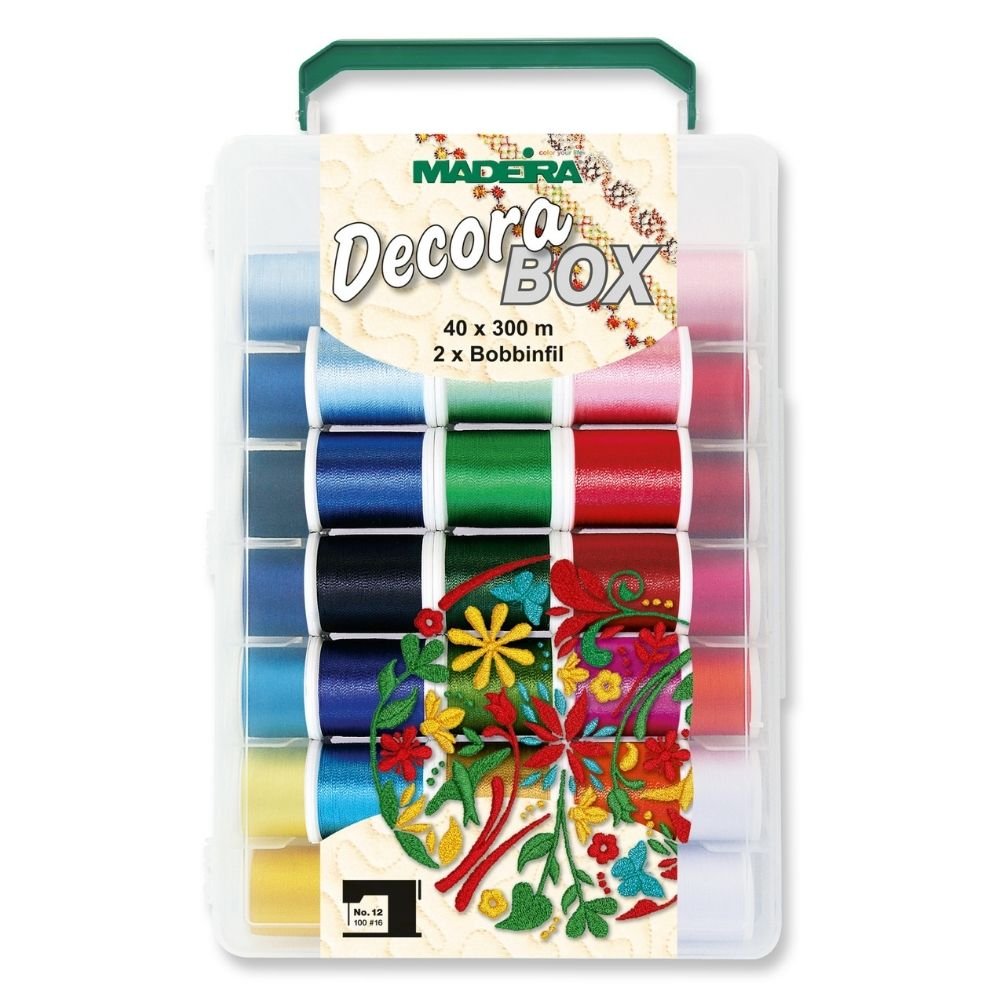 Madeira Decora No.12 Softbox (40 x 300 m) - Nähmaschinen SCHWAAK