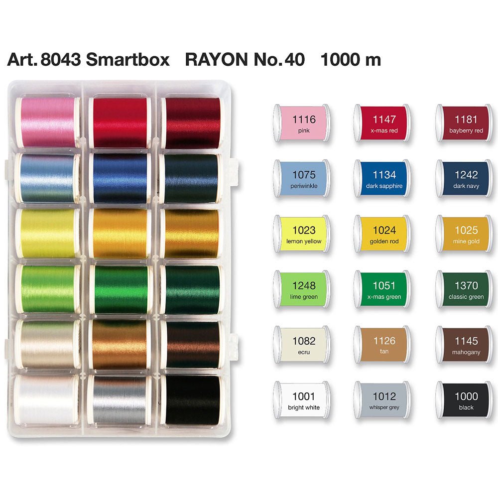 Madeira Smartbox Rayon - Nähmaschinen SCHWAAK