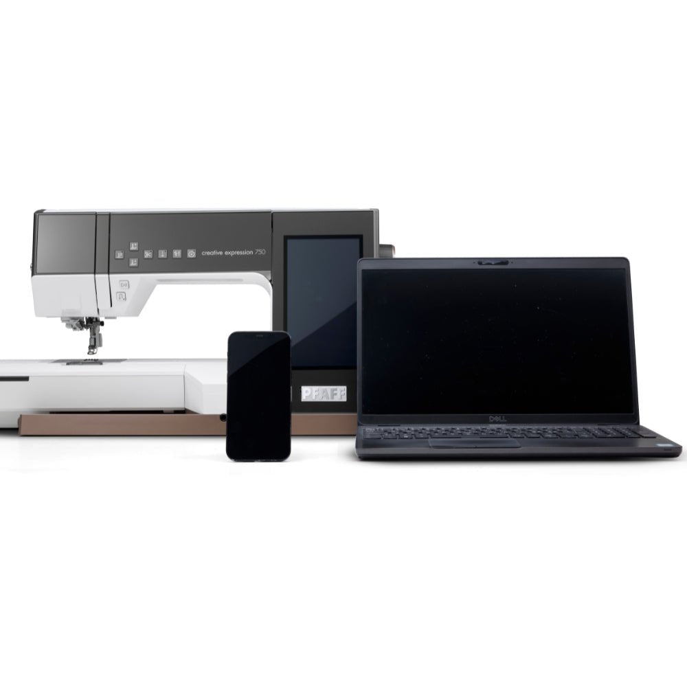 Pfaff expression 750 mit Stickmodul Näh - und Stickmaschine - Nähmaschinen SCHWAAK