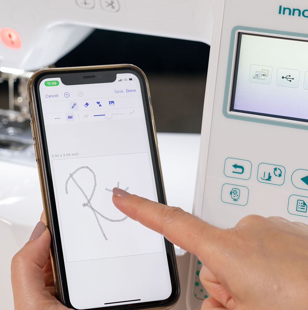 Brother Innov-is F540E mit Stickmodul - Nähmaschinen SCHWAAK