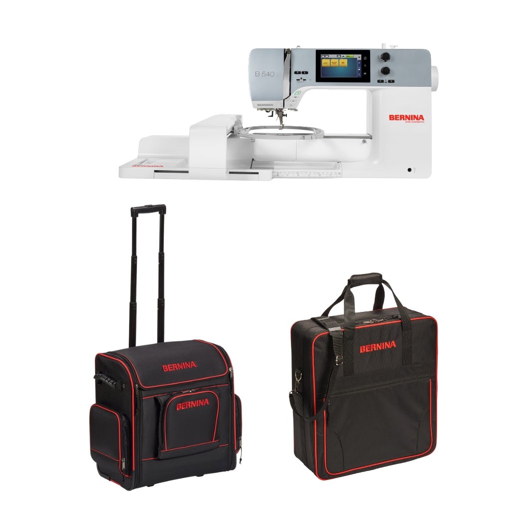 Bernina B 540 mit SDT - Stickmodul inkl. Bernina L - Trolley Set - Nähmaschinen SCHWAAK