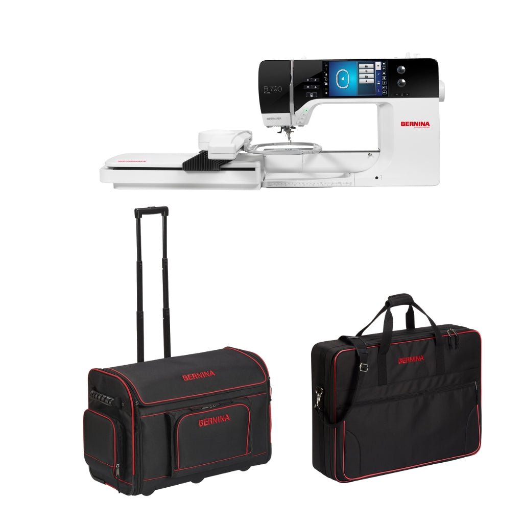 Bernina B 790 PRO mit SDT Stickmodul inkl. Bernina XL - Trolley Set - Nähmaschinen SCHWAAK