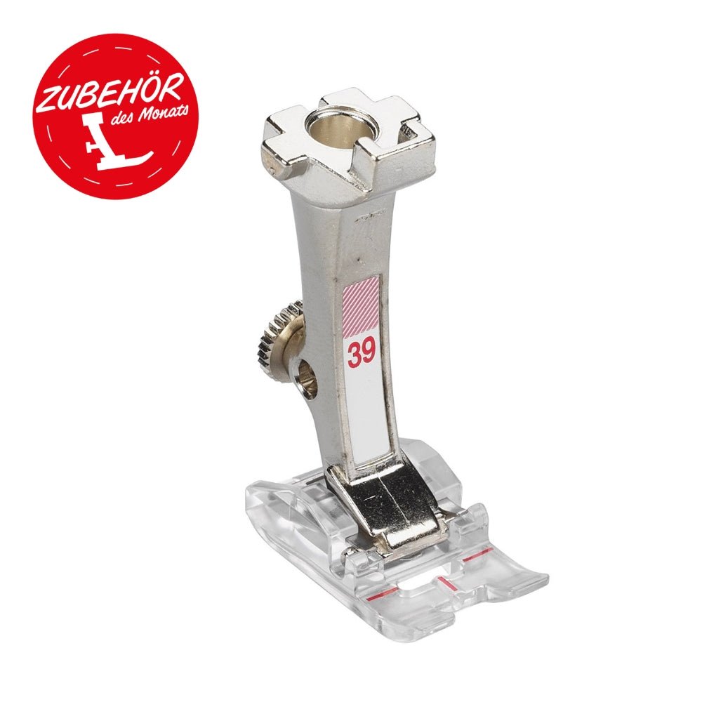 Bernina Stickfuss mit transparenter Sohle Nr.39 - Nähmaschinen SCHWAAK
