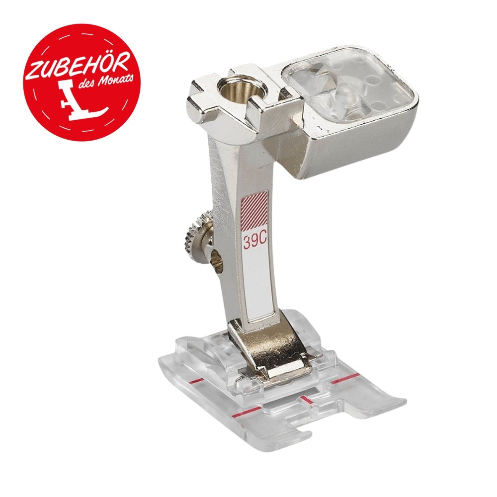 Bernina Stickfuss mit transparenter Sohle Nr.39C - Nähmaschinen SCHWAAK