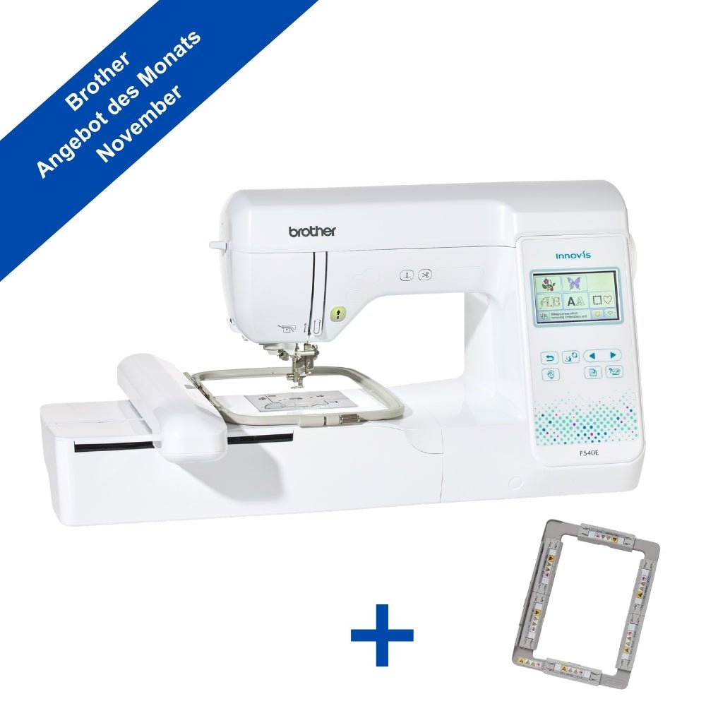 Brother Innov - is F540E mit Stickmodul inkl. Magnetischer Spannrahmen - Nähmaschinen SCHWAAK