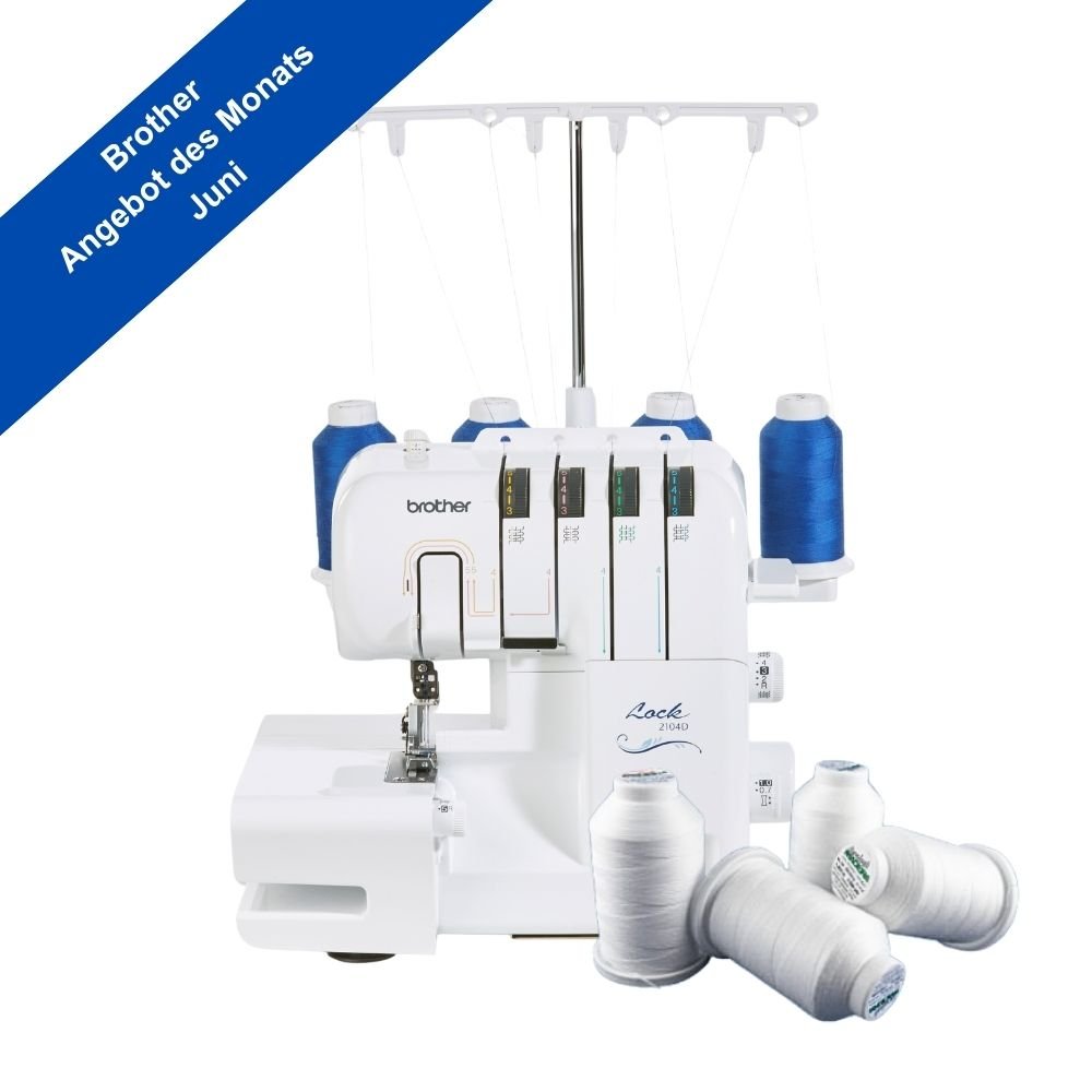 Brother Overlock 2104D - Nähmaschinen SCHWAAK