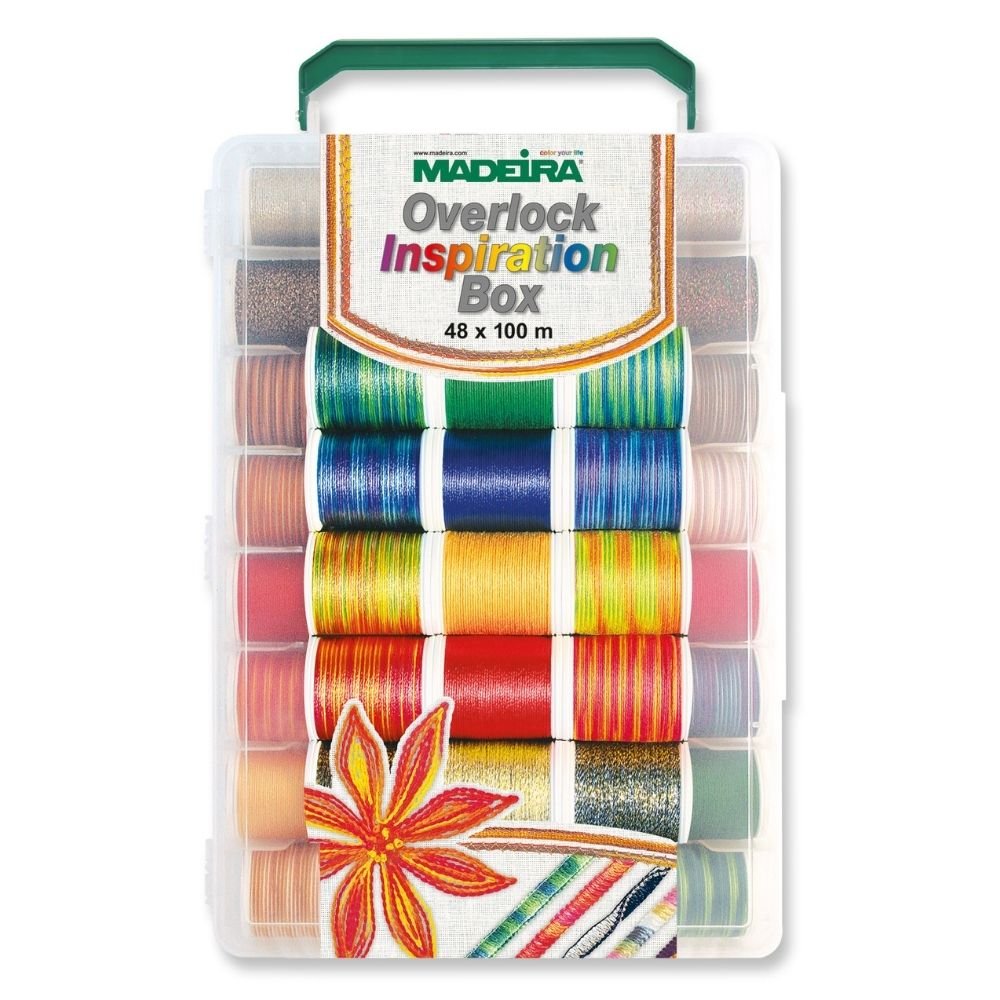 Madeira "Inspiration" Overlock Softbox (48 x 100 m) - Nähmaschinen SCHWAAK