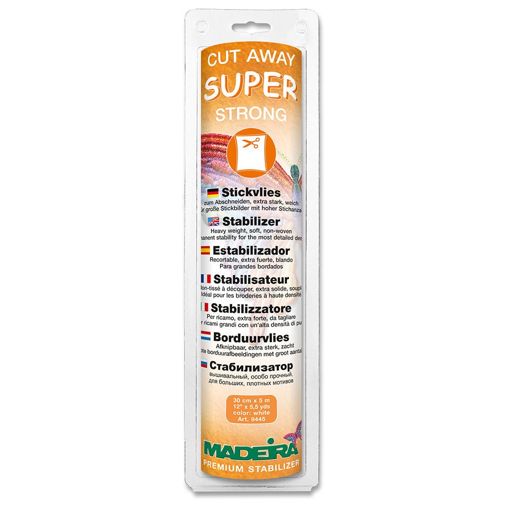 Madeira Stickvlies Cut Away Super Strong ( 0,3m x 5m ) - Nähmaschinen SCHWAAK