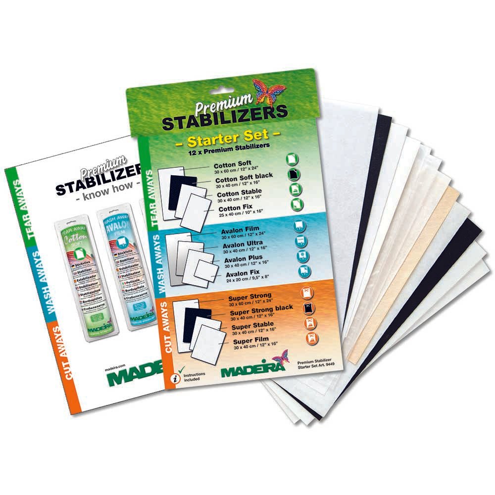 Madeira Stickvlies Starter Set - Nähmaschinen SCHWAAK