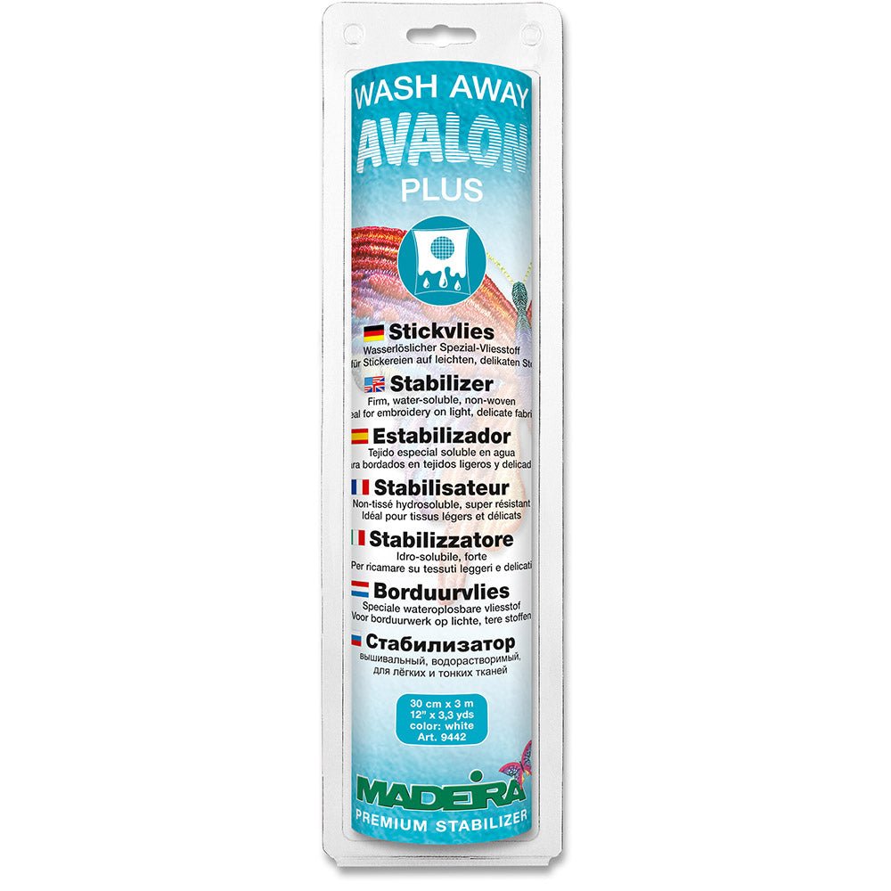 Madeira Stickvlies Wash Away Plus ( 0,30m x 3m ) - Nähmaschinen SCHWAAK