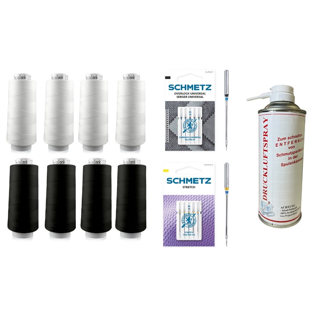 Overlock Starter Set - Nähmaschinen SCHWAAK