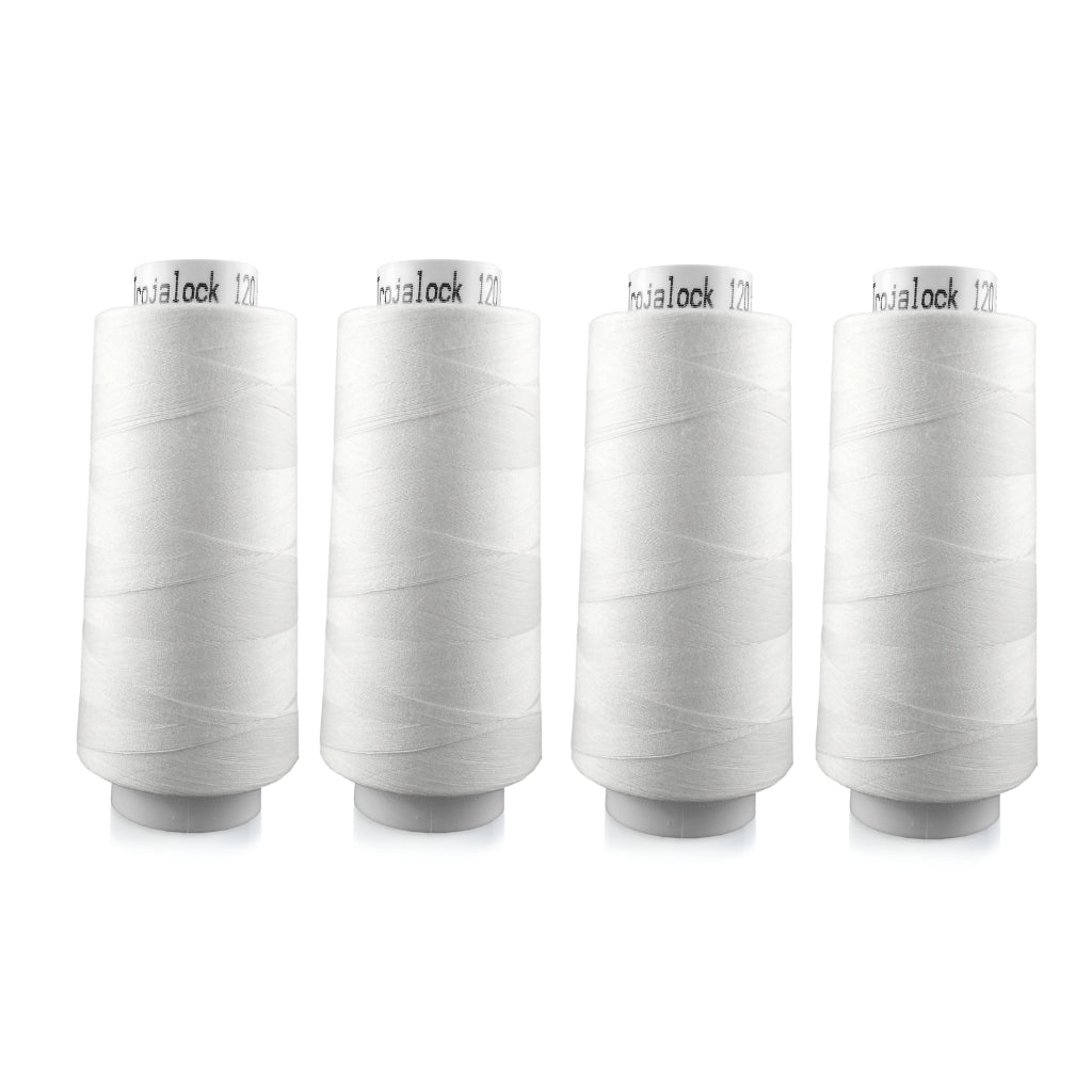 Overlockgarn Troja 120 / 2500m (4 mal gleiche Farbe) - Nähmaschinen SCHWAAK