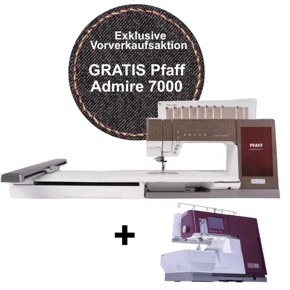 Pfaff creative icon 3 Näh und Stickmaschine mit Stickmodul - Nähmaschinen Schwaak GmbH