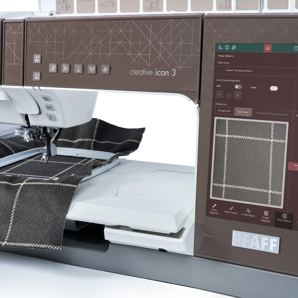 Pfaff creative icon 3 Näh und Stickmaschine mit Stickmodul - Nähmaschinen Schwaak GmbH