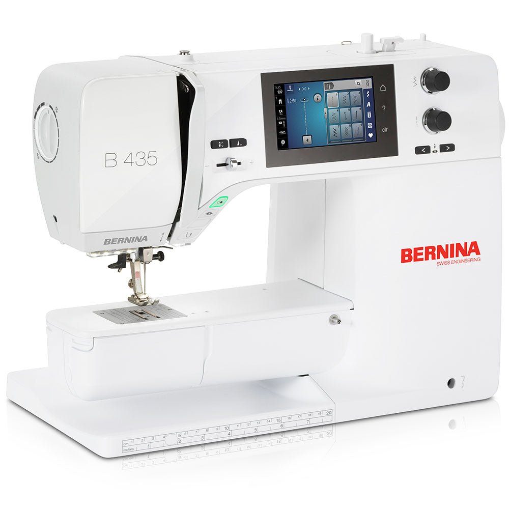 Bernina B 435 inkl. Bernina Spulenbox ( 25 Spulen ) GRATIS ! - Nähmaschinen SCHWAAK