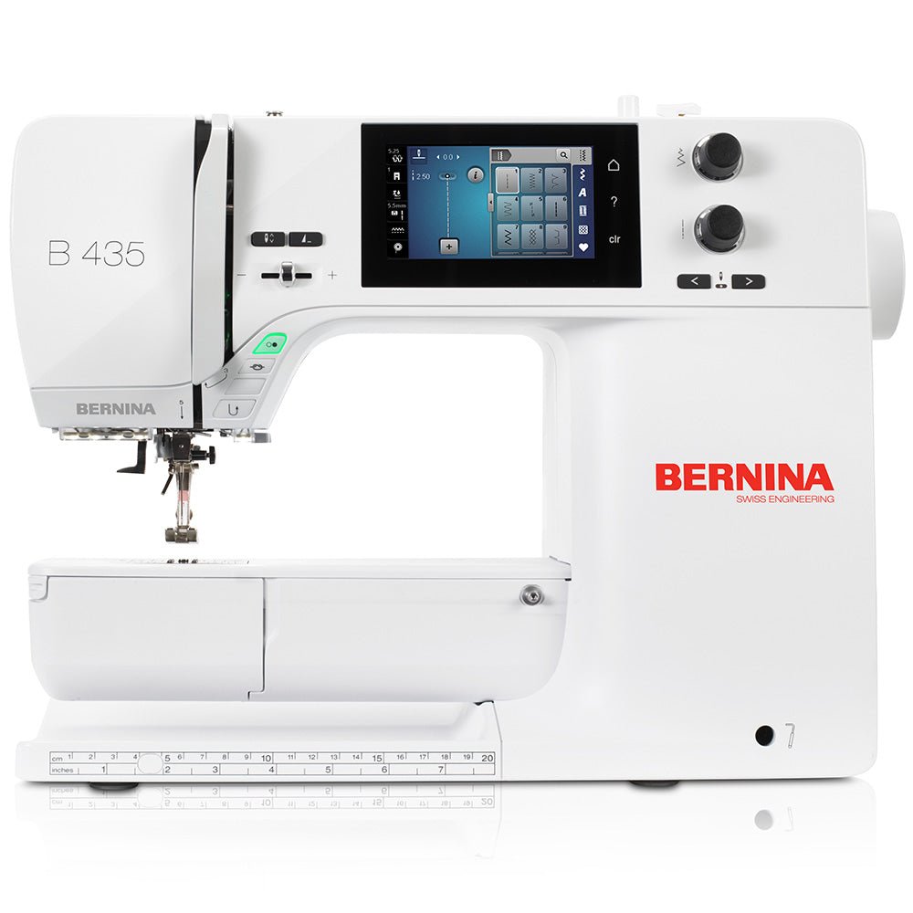 Bernina B 435 inkl. Bernina Spulenbox ( 25 Spulen ) GRATIS ! - Nähmaschinen SCHWAAK