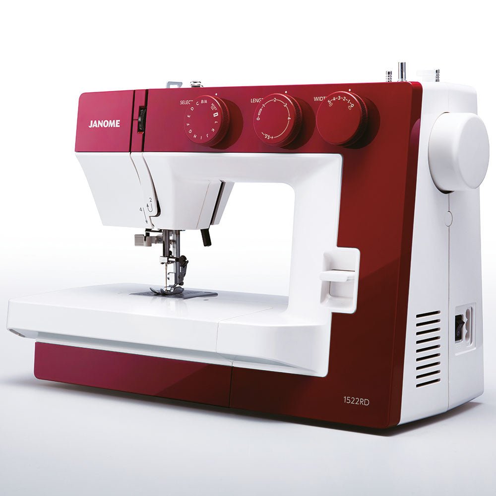 JANOME 1522RD (Rot) - Nähmaschinen SCHWAAK