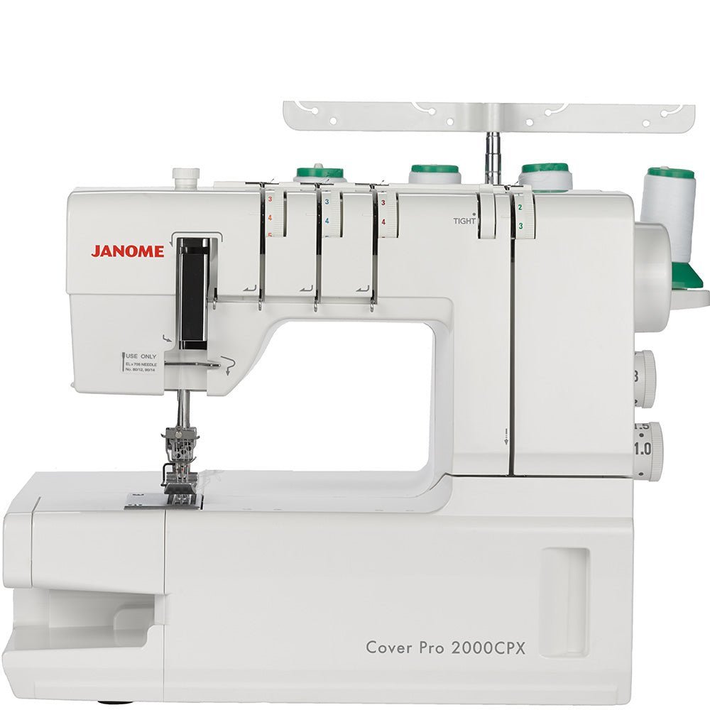 JANOME Cover Pro 2000 CPX Coverstich inkl. Bonuskit - Nähmaschinen SCHWAAK