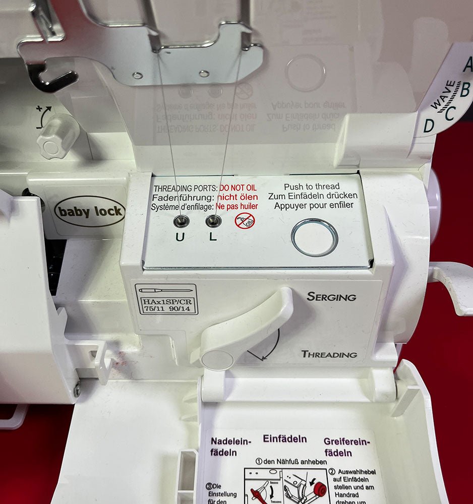 Versandrückläufer baby lock enlighten SE Overlock - Nähmaschinen SCHWAAK